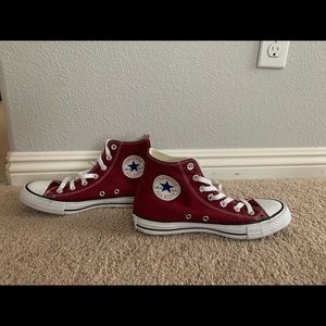 Maroon Converse High Top